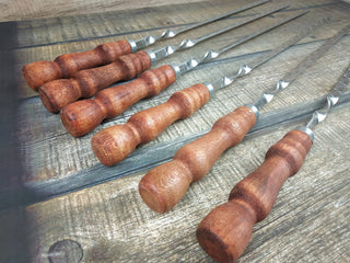 Grilling Set, Grill Tools, Grilling Gift, Hand Forged, Grill Utensils, Iron Gifts, Steel Gift, Stainless Steel Skewers,