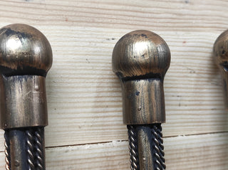 Grilling set, kebab skewers, grilling gift, grilling tools, hand forged