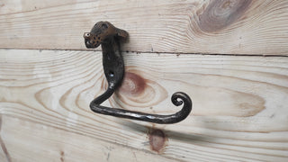 Toilet paper wall holder, toilet paper holder Dog, Dog decor