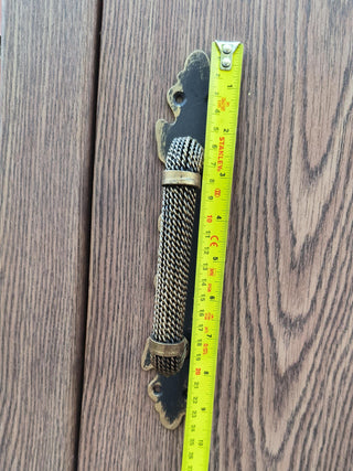 Wrought iron handle, Hand forged handle, Door handle, Metal handle, Barn door handle, Door decor, Wrought hardware, Door furniture
