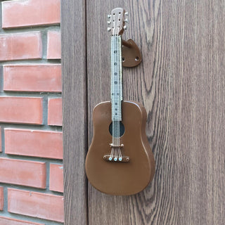 Guitar door handle, Unique guitar door pull, Musical instrument door handle, Guitar-themed door hardware, Guitar design door handle