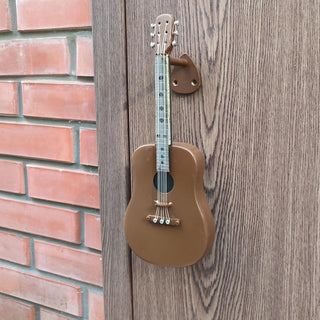 Guitar door handle, Unique guitar door pull, Musical instrument door handle, Guitar-themed door hardware, Guitar design door handle