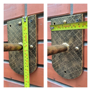 Wall lamp vintage, medieval style lamp, wrought iron lamp, Viking style lighting