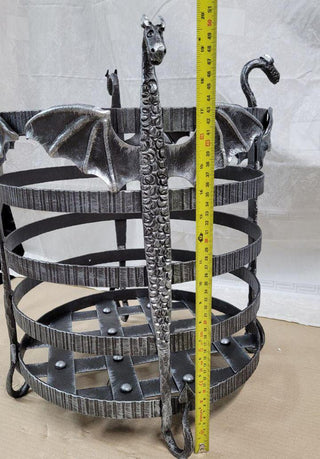 Fire Wood holder Dragons, Firewood storage, firewood basket