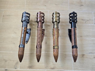 Viking style wall sconces torches, Medieval light fixtures, four finishes available