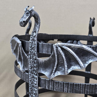 Fire Wood holder Dragons, Firewood storage, firewood basket