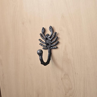 Scorpion-shaped wall hook. Iron Hook, Metal Hook, Kitchen Hook, Hallway Hooks, Robe Hook