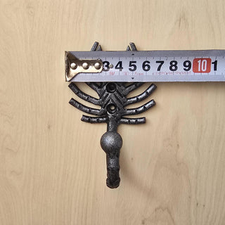 Scorpion-shaped wall hook. Iron Hook, Metal Hook, Kitchen Hook, Hallway Hooks, Robe Hook