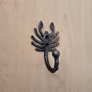 Scorpion-shaped wall hook. Iron Hook, Metal Hook, Kitchen Hook, Hallway Hooks, Robe Hook