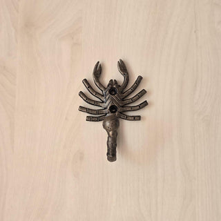 Scorpion-shaped wall hook. Iron Hook, Metal Hook, Kitchen Hook, Hallway Hooks, Robe Hook