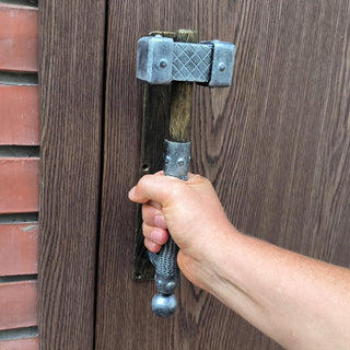 Door handle, Hammer, door pull, metal gate handle, barn door handle