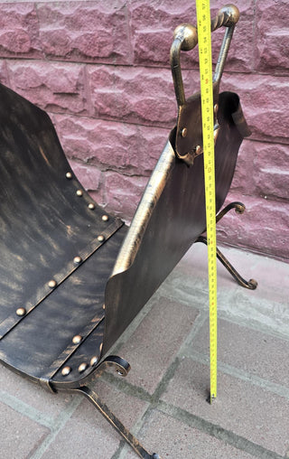 Firewood storage basket, Firewood rack, Firewood basket, Metal basket for firewood, Fireplace basket, Storage basket, Wrought iron baskets