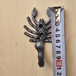 Scorpion-shaped wall hook. Iron Hook, Metal Hook, Kitchen Hook, Hallway Hooks, Robe Hook