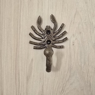 Scorpion-shaped wall hook. Iron Hook, Metal Hook, Kitchen Hook, Hallway Hooks, Robe Hook