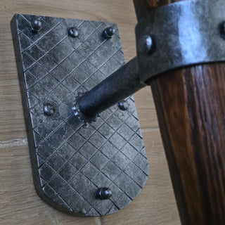 Rustic Medieval Wall Torch Sconce Light