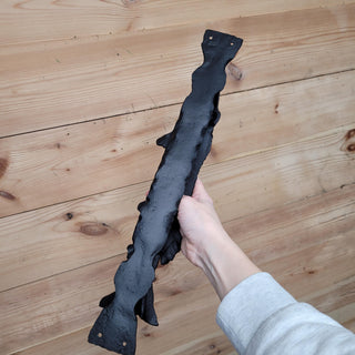 Fish Door Handle, A Pike Handle, Unique handcrafted door handle, Barn Door Handle, Iron Door Pull