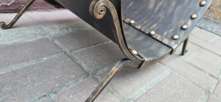 Firewood storage basket, Firewood rack, Firewood basket, Metal basket for firewood, Fireplace basket, Storage basket, Wrought iron baskets