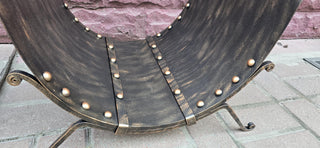 Firewood storage basket, Firewood rack, Firewood basket, Metal basket for firewood, Fireplace basket, Storage basket, Wrought iron baskets