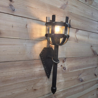 Medieval lantern, Wall sconce, Wall lightining