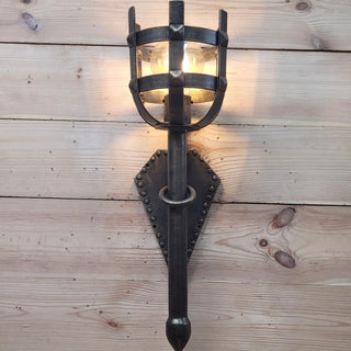 Medieval lantern, Wall sconce, Wall lightining
