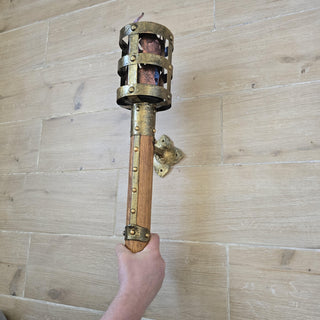 Wall sconce torch, Viking sconce torch, Medieval sconce torch, Viking lantern, Wall lantern, Wrought iron sconces, Medieval lantern
