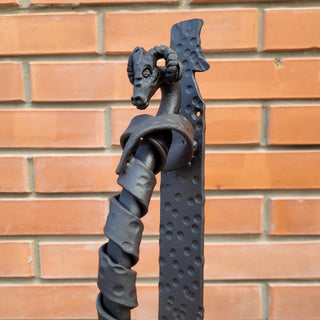 Door handle Lamb, Aries, Barn door handle