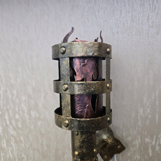 Wall sconce torch, Viking sconce torch, Medieval sconce torch, Viking lantern, Wall lantern, Wrought iron sconces, Medieval lantern