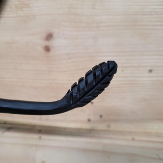 Metal paper holder, paper holder wall, toilet paper holder rattle snake, wrought paper holder,black paper holder