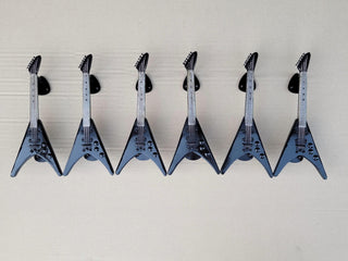 Handcrafted Iron Electric Guitar Door Handle: Music Lover Decor