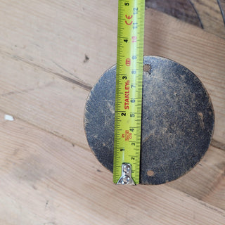 Dog Paw Door Handle – Hand-Forged Iron Knob Painted Bronze Color, Rustic Door Pull, Pet Lovers Gift, Handmade Hardware