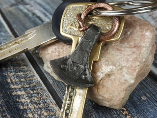 Handmade Forged Iron Viking Hammer Pendant Amulet