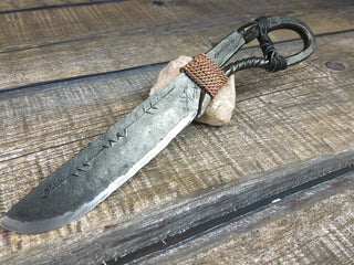 Hand forged knife, Hunting knife, Viking knife, Custom knife Gift for man