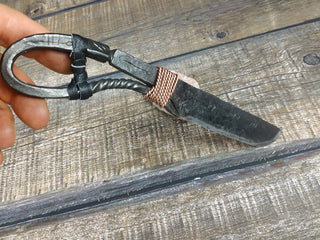 Hand forged knife, Hunting knife, Viking knife, Custom knife Gift for man