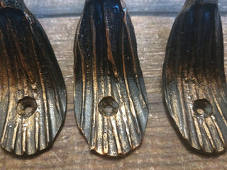 Hand Forged Iron Barn Door Handle: Rustic Wrought Hardware