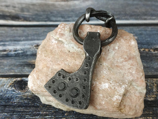 Amulet ax, Viking ax, Forged gifts, Handmade necklace, Amulets handmade, Viking pendant. Iron jewelry, Viking amulet, Hammer pendant