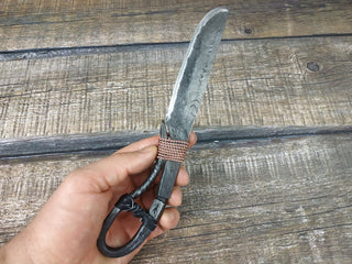 Hand forged knife, Hunting knife, Viking knife, Custom knife Gift for man