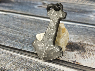 Thor's Hammer, Hammer pendant, Amulet ax, Viking ax, Forged gifts, Handmade necklace, Amulets handmade, Viking pendant. Iron jewelry