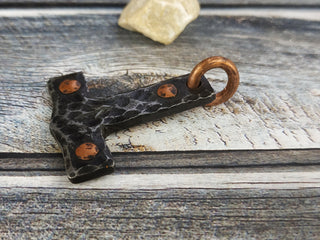 Thor's Hammer, Amulet ax, Viking ax, Forged gifts, Handmade necklace, Amulets handmade, Viking pendant. Iron jewelry, Viking amulet,