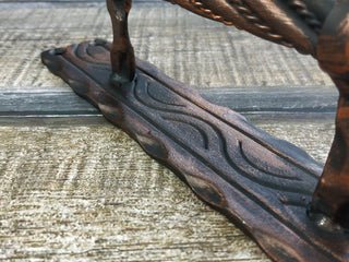 Hand Forged Steel Barn Door Handle: Wrought Iron Hardware
