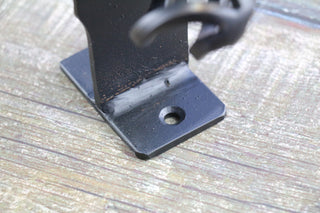 Hand Forged Wrought Iron Door Handle: Barn Door Decor