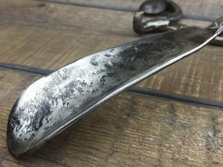 Shoe accessories, Shoe horn, Shoe stuff, Metal shoe horn, Wrought iron shoe horn, Shoe stuff, Forged art, Home decor