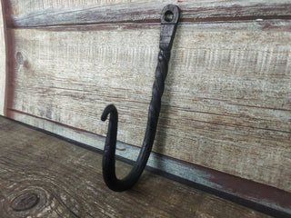 Kitchen towel hook, Forged hook, Iron hook, metal towel hook, Robe hook, Wall hook, Bathroom hooks