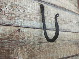 Kitchen towel hook, Forged hook, Iron hook, metal towel hook, Robe hook, Wall hook, Bathroom hooks