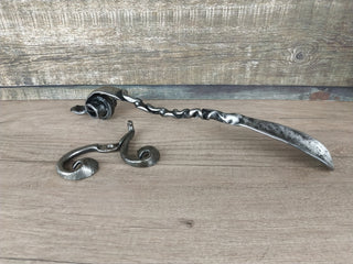 Shoe accessories, Shoe horn, Shoe stuff, Metal shoe horn, Wrought iron shoe horn, Shoe stuff, Forged art, Home decor