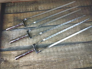 Birthday gift men, grill skewers
