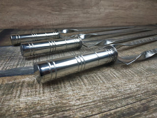 Birthday gift men, grill skewers