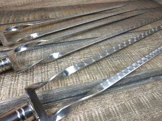 Birthday gift men, grill skewers