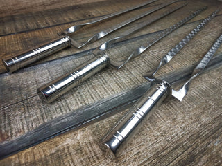 Birthday gift men, grill skewers