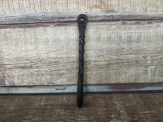 Handmade Forged Iron Hook: Kitchen, Bath, Robe, or Wall