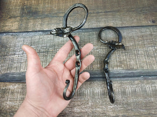 Hook for home, Forged clothes hooks, Iron hook, Hallway hooks, Robe hook, Wall hook, Bathroom hooks, Kitchen hook, Towel hook, Metal hook,